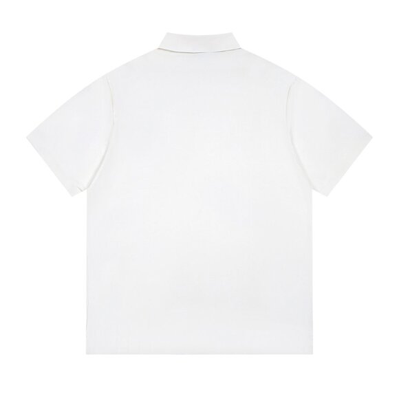 Kolon Sport White Lapel Polo Shirt - Picture 2 of 6